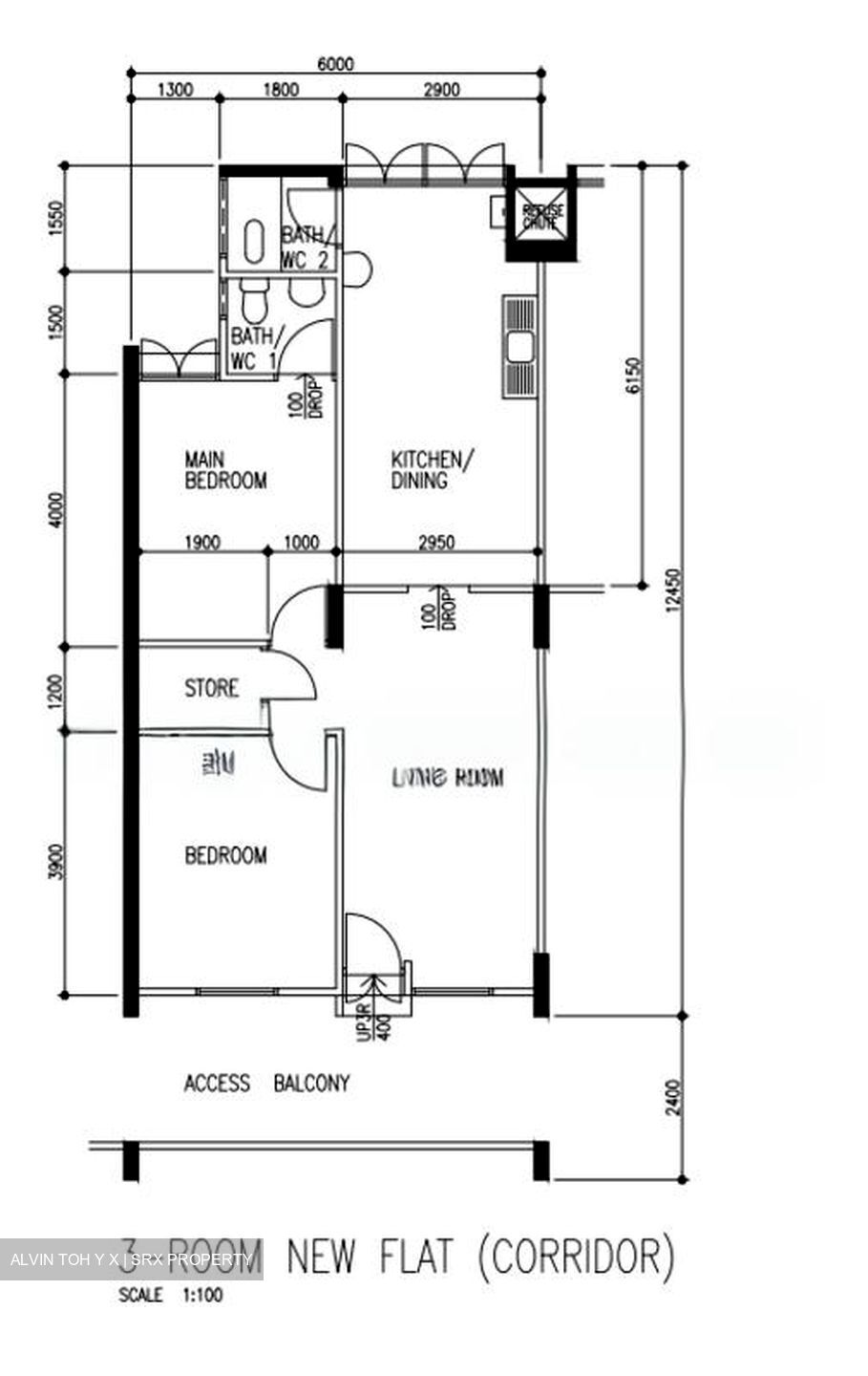 Blk 731 Yishun Street 72 (Yishun), HDB 3 Rooms #569553041